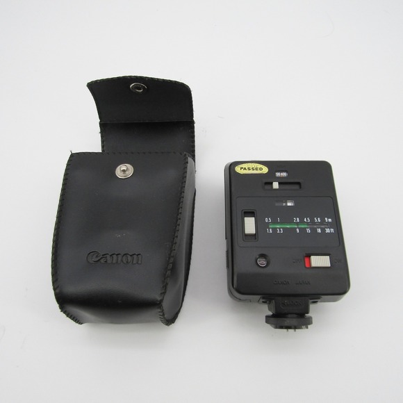 Canon Speedlite 188A Vintage Camera Flash with Case Photography Untested - Picture 1 of 6